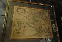 Mapa de zeelandia, del siglo XVII.