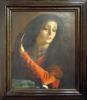 A Spanish oil on wood. Signed F. Masriera. Ca 1930.